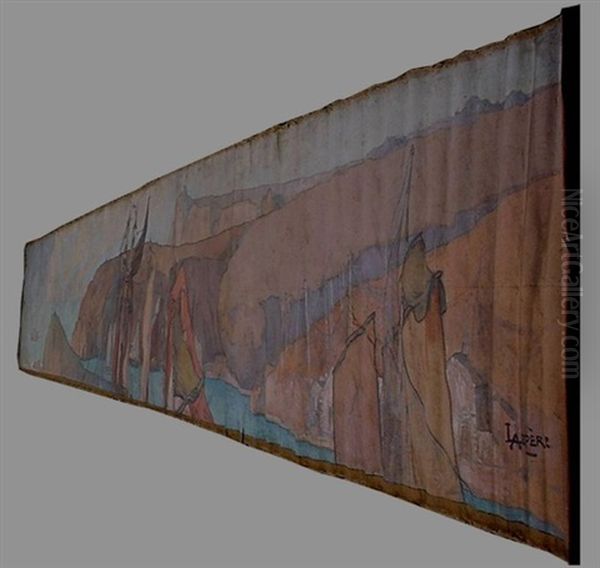 Des Vues De Bretagne Oil Painting by Auguste Lepere