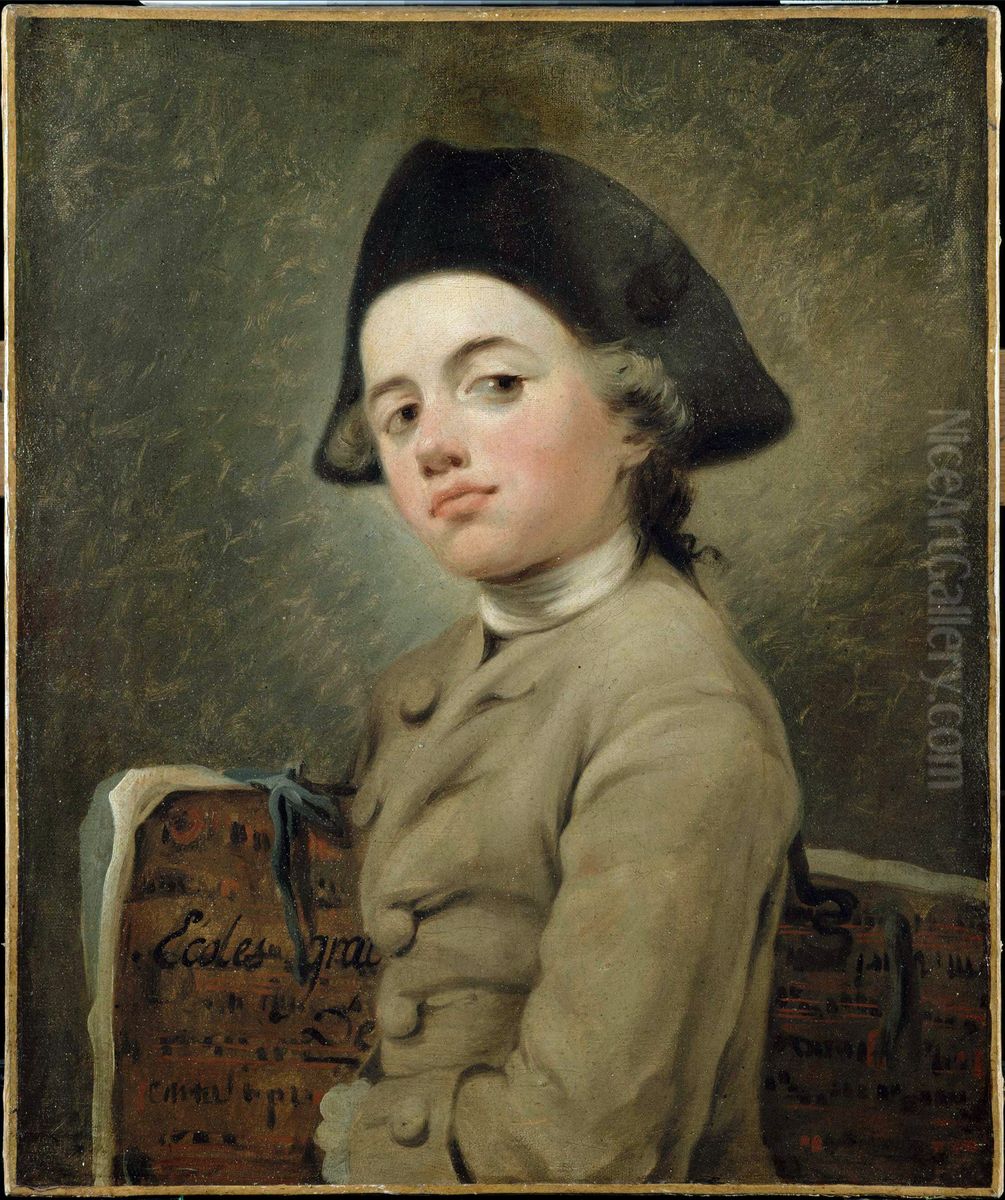 Le Jeune Dessinateur Oil Painting by Nicolas Bernard Lepicie