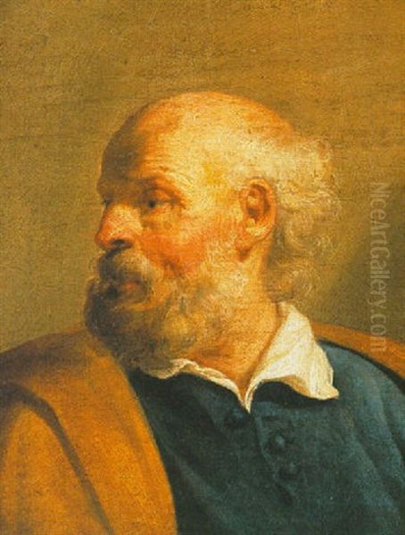 Saint Peter Oil Painting by Nicolas Bernard Lepicie