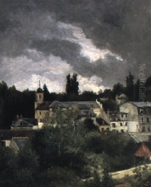 Chateau-thierry Oil Painting by Stanislas Lepine