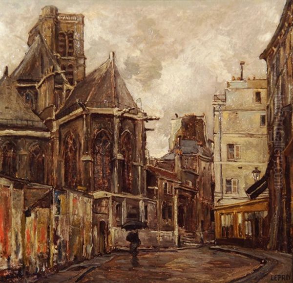 Catedral Oil Painting by Marcel Leprin