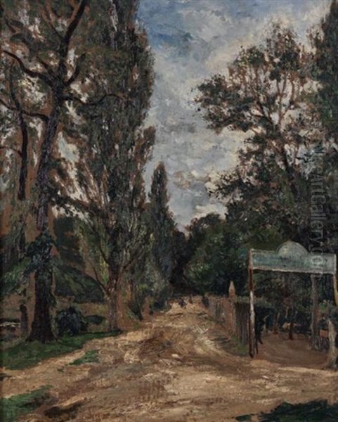 Foret A Chaville Oil Painting by Marcel Leprin