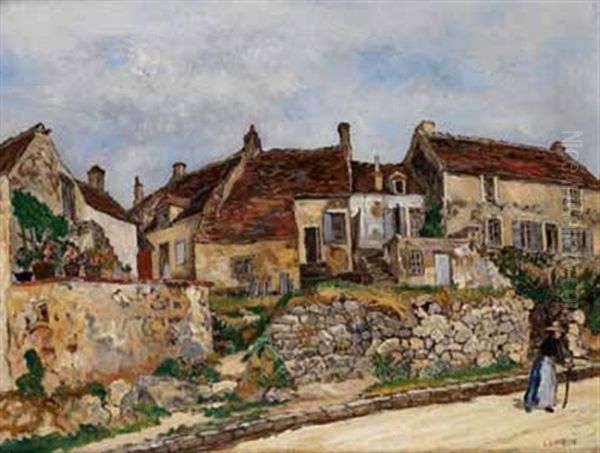 Village, Femme Provencale Oil Painting by Marcel Leprin