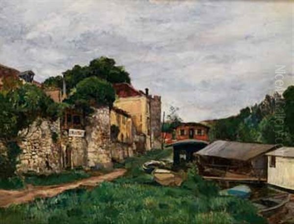 Coin De Verdure Oil Painting by Marcel Leprin