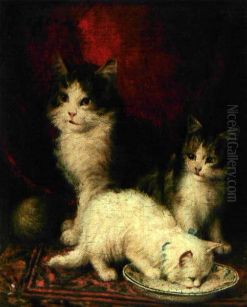 Les Pieds Dans Le Plat Oil Painting by Jules Leroy