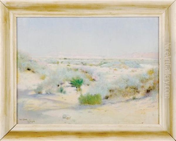 Le Desert En Fleur, Algerie Oil Painting by Paul Alexandre Alfr. Leroy