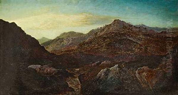 In Den Schottischen Highlands Oil Painting by Charles Leslie