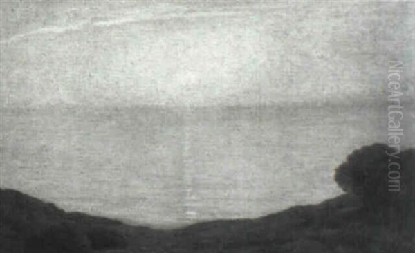 Opal Sea, No.1 Oil Painting by Leonard Lester