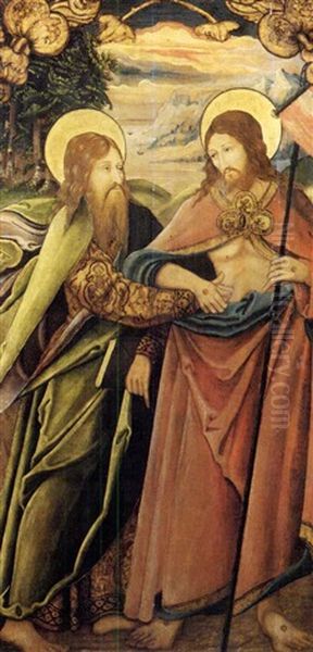 Doubting Thomas Oil Painting by Hans the Younger Leu