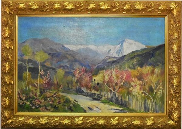 Spring In Italy Oil Painting by Isaak Ilyich Levitan