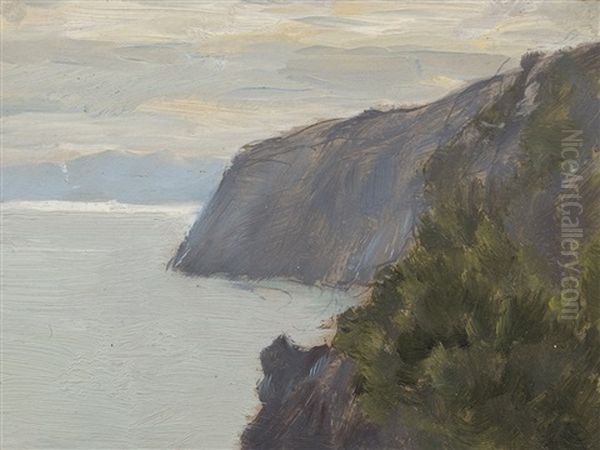 Finland (study) Oil Painting by Isaak Ilyich Levitan