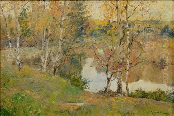 Autumn Landscape Oil Painting by Isaak Ilyich Levitan