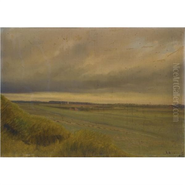 The Field Oil Painting by Isaak Ilyich Levitan