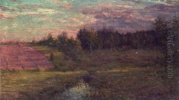 Landsbygd Oil Painting by Isaak Ilyich Levitan