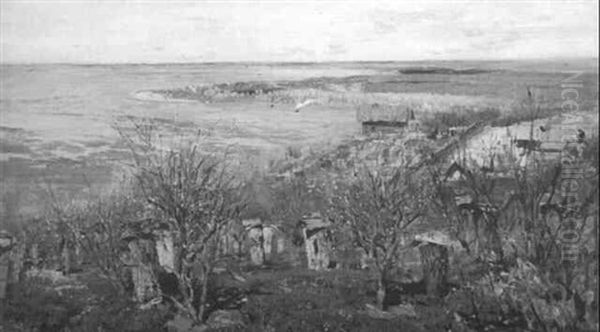 Utsiktsplatsen Oil Painting by Isaak Ilyich Levitan