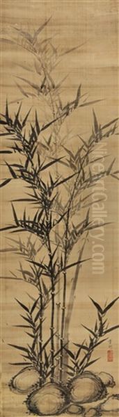 Untitled Oil Painting by Li Kan