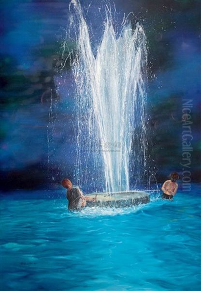 Untitled Oil Painting by Li Yin