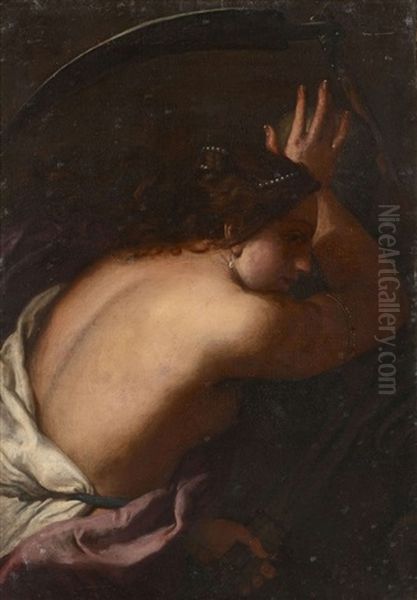 Allegorie De La Vie Et De La Mort Oil Painting by Pietro Liberi