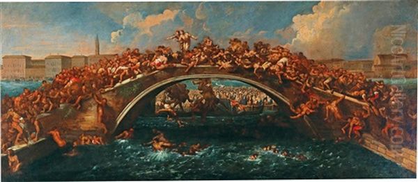 Venice Oil Painting by Pietro Liberi