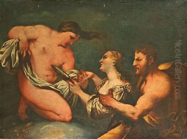 Allegorie Oil Painting by Pietro Liberi