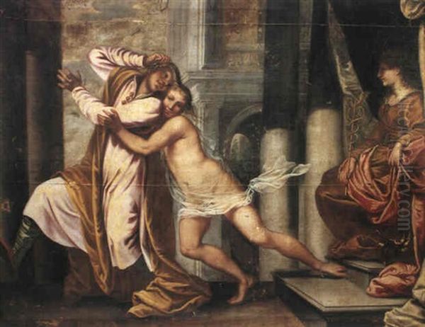 Raffigurazione Allegorica Oil Painting by Pietro Liberi