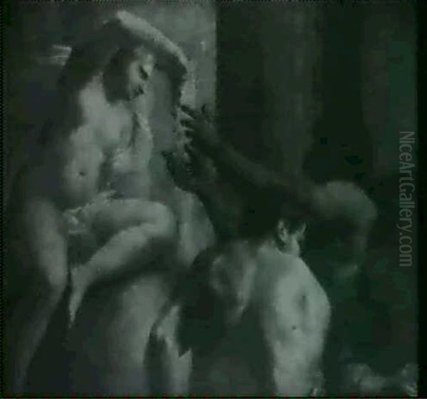 Allegorie De La Fortune Oil Painting by Pietro Liberi