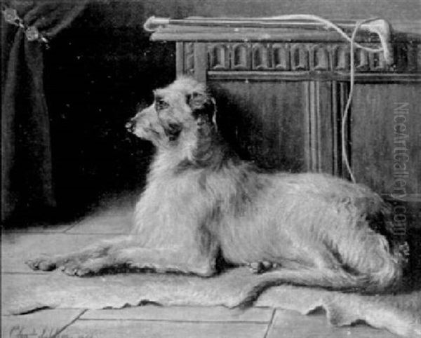 Waiting For Master Oil Painting by Charles Sillem Lidderdale