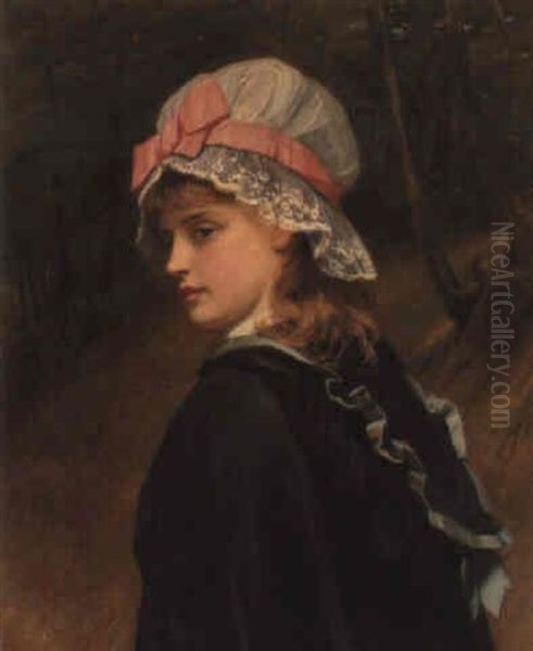 A Woodland Walk Oil Painting by Charles Sillem Lidderdale