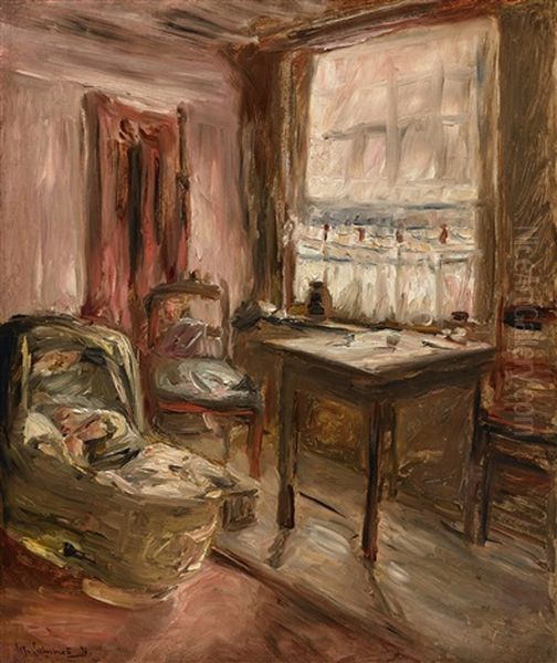 Portrat Einer Jungen Schonheit In Tracht Oil Painting by Max Liebermann