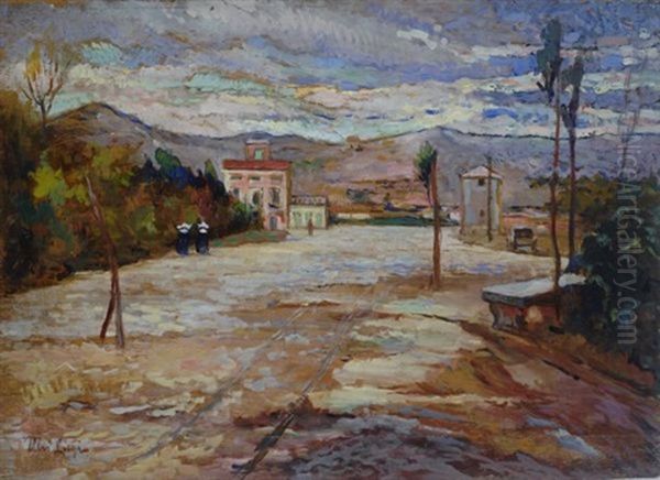 Ardenza Oil Painting by Ulvi Liegi