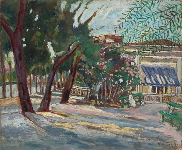 La Baracchina Dell'ardenza Oil Painting by Ulvi Liegi