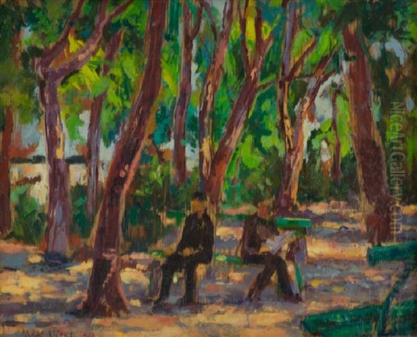 Ardenza Oil Painting by Ulvi Liegi