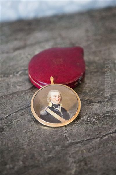 Miniatyrmalning Oil Painting by Fraenckel Liepmann