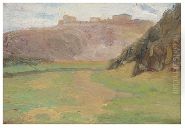 Peyzaj Oil Painting by Huseyin Avni Lifij