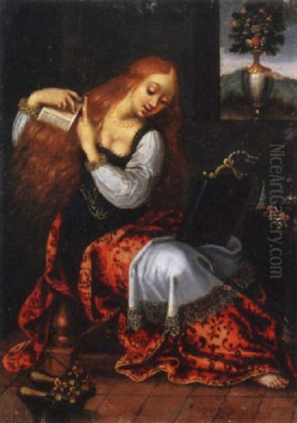 Allegoria Della Vanita Oil Painting by Jacopo Ligozzi