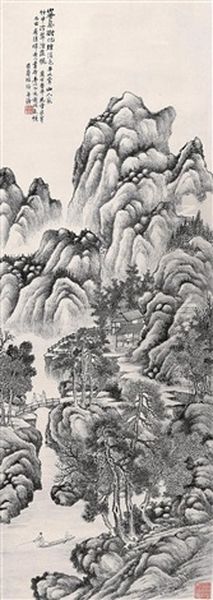 Landscape Oil Painting by Lin Shu