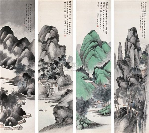 Landscape Oil Painting by Lin Shu