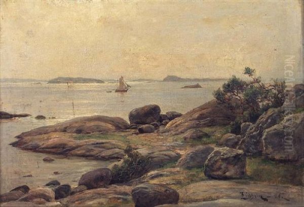 Nakyma Sarosta Oil Painting by Berndt Adolf Lindholm