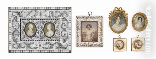 Portraits Of George Iii (+ A Lady; Pair) Oil Painting by Etienne Liotard