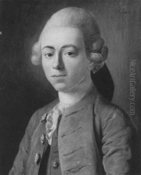 Knabenbildnis Oil Painting by Etienne Liotard