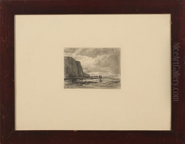 Seascapes Oil Painting by Carl Locher