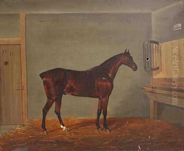 The Robber Oil Painting by James Loder Of Bath