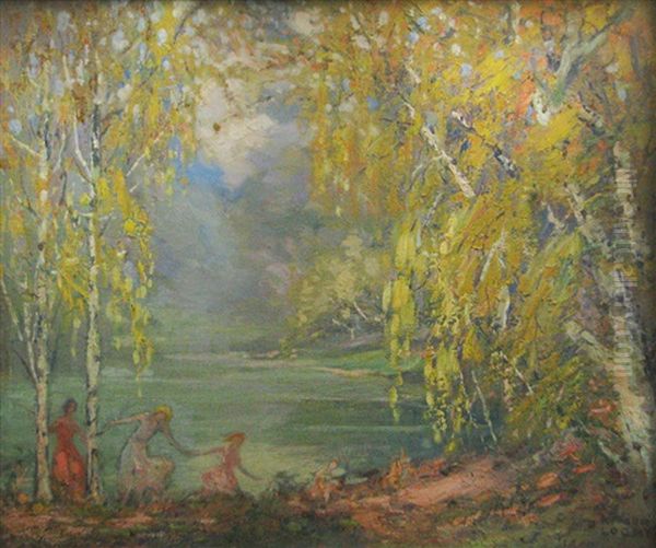 Chimaera Games Oil Painting by Kimon Loghi