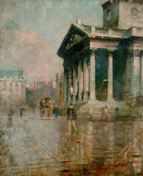 St. Martin-in-the-fields Oil Painting by Logsdail William