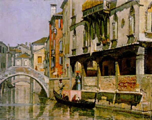 Venice Oil Painting by Logsdail William