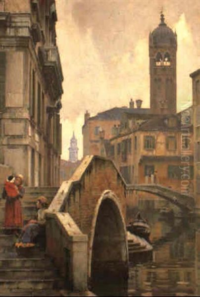 Sta. Fosca, Venice Oil Painting by Logsdail William