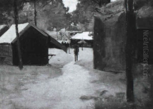 In The Park Oil Painting by Luigi Loir