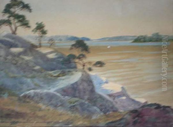 < 23 Amd 1912 >. Oil Painting by Albert Nikolaevich Benois
