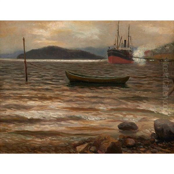 Akershus Oil Painting by Marie Lokke