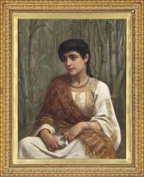 Jamaica Oil Painting by Edwin Longsden Long